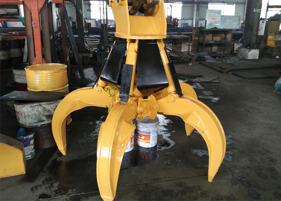 Rotate Hydraulic Orange Peel Grapple for PC220 Excavator Attachment